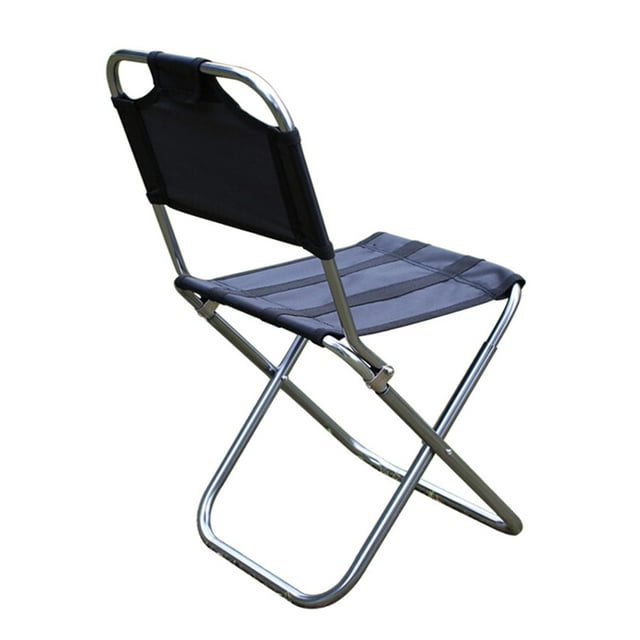 Chaise de Pêche Extérieure en Alliage d'Aluminium Oxford Tissu Pliant Tabouret Camping Randonnée Siège Pliable