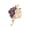 Zhongzi, variant on Aellinatey Realistic Silk Flower Wedding Corsage Boutonniere Chest Flower for Bride