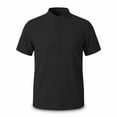 thumbnail image 4 of Timoontee Men's Short Sleeve Basic T Shirt Breathable Fabric Moisture Wicking Crew Neck V Neck High Quality Quick Dry Black M, 4 of 6
