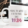 thumbnail image 5 of 95th Birthday Gifts for Women - 1924 Birthday Gifts for Women, 95 Years Old Birthday Gifts Coffee Mug for Mom, Wife, Friend, Sister, Her, Colleague, Coworker - 11oz, 5 of 6
