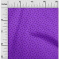 thumbnail image 2 of oneOone Cotton Cambric Violet Fabric Halloween Dress Material Fabric Print Fabric By The Yard 42 Inch Wide, 2 of 4