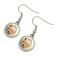 thumbnail image 2 of Give Thanks with Pumpkins Thanksgiving Novelty Dangling Drop Charm Earrings, 2 of 5