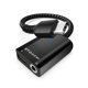 thumbnail image 1 of Adaptador USB-C a 3,5 mm para auriculares y cargador Stouchi Black, 1 of 6