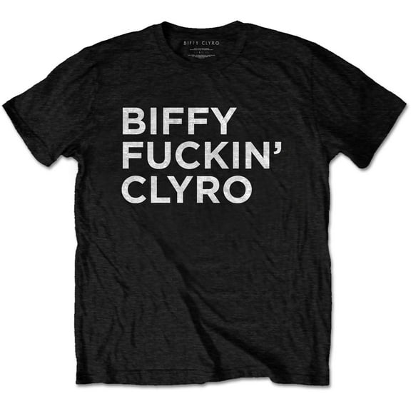 Biffy Clyro Unisex T-Shirt Biffy Fing Clyro (Small)