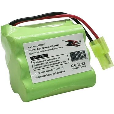 ZZcell Battery For Euro Pro Shark Vacuum Carpet And Carpet Sweeper XB2950, V2945, V2945Z, V2950, V2950A 1200mAh