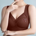 thumbnail image 3 of Ohufall Womens Wireless Bras Full Coverage Comfortable Seamless Everyday Bras Plus Size Soft Light Support Bras, 3 of 8