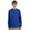thumbnail image 1 of Jerzees Youth Long Sleeve T-Shirt - 29BL - Medium - Royal, 1 of 1