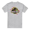 thumbnail image 1 of Jurassic Park - Camiseta Truck para Hombre (Gris Jaspeado), 1 of 5