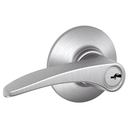 Schlage F51-MNH Manhattan Single Cylinder Keyed Entry Door Lever Set