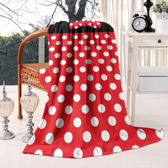 Cozy Flannel Throw Blanket-40”x50”,Soft Throws All Season Blanket for Couch Bed Chair