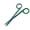 Gardenia, variant on Stitch Scissors 4.5" with One Hook Blade, Stainless Steel, Multi Titanium Color