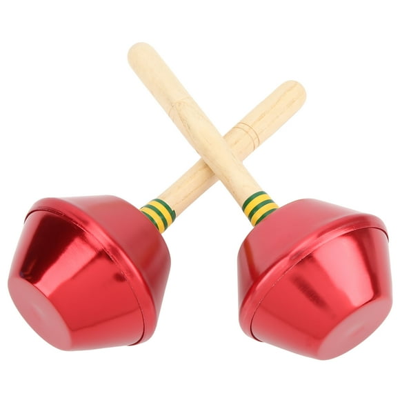 2Pcs Sand Hammer Instrument Percussion Shaker Orff Preschool Children's Perform Musical Toy
