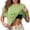 GN1#9527, variant on Women's Short Sleeve T Shirts With Built In Bra Solid Color Loose Summer Tees for Women