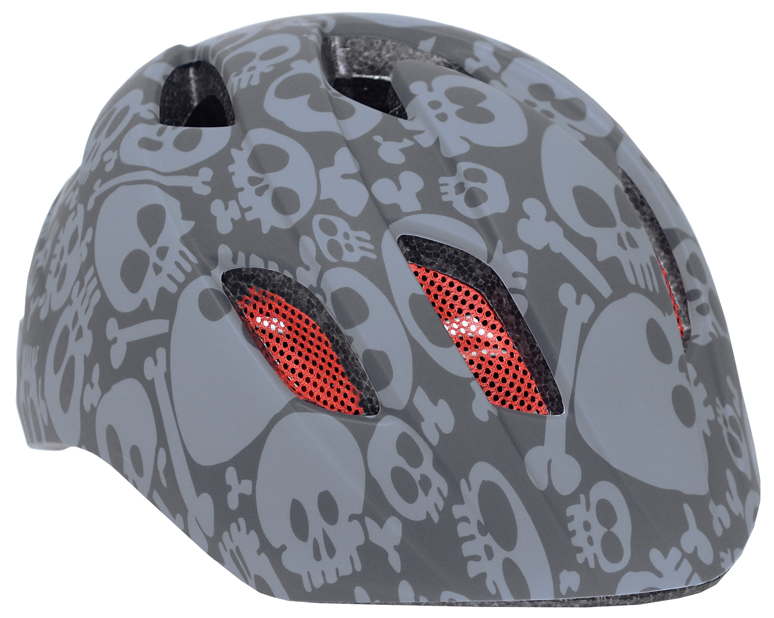 Kent Toddler Grey Skull Helmet, Ages 18 Months and Up