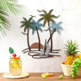 thumbnail image 3 of Decoración de pared de metal con forma de palmera costera de Shimeyao para interiores y exteriores, 3 of 6