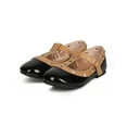 thumbnail image 5 of New Girl DI00 Off Patent Round Toe Pyramid Studded T-Strap Ballet Flat 5 - 10, 5 of 5