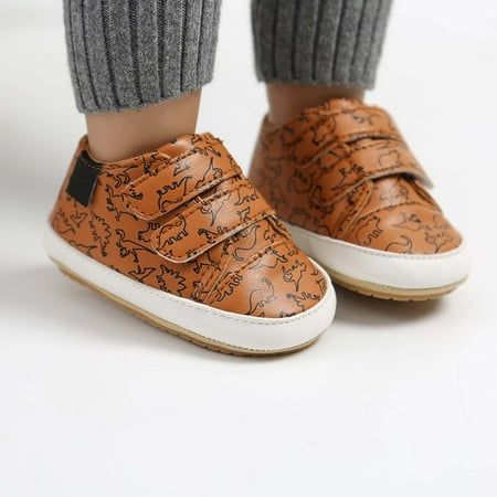 

Fridja Baby Shoes Non-Slip Rubber Sole 0-15 Months Infant First Walking Shoes Toddler Crib Shoes Newborn Loafers Flats