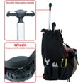 MELOTOUGH Wheeled Rolling Tool Backpack – Heavy-Duty Tool Bag with ...