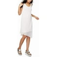 thumbnail image 2 of Rachel Roy Womens Overlay Shift Dress, White, Medium, 2 of 3