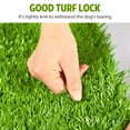 thumbnail image 6 of Moclever Puppy Potty Training Grass Pad 25x20in Dog Pee Pad for Small Medium Dogs Indoor Outdoor Use, 6 of 10