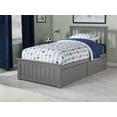 thumbnail image 2 of Mission Platform Bed with Matching Foot Board with 2 Urban Bed Drawers in, Multiple Colors and Sizes, 2 of 6