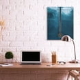 thumbnail image 3 of Stupell Industries Long Wood Wharf Beach White Ripple Waves Canvas Wall Art Design by Seven Trees Design, 3 of 6