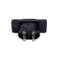 thumbnail image 4 of 6 x AC 250V 2.5A IEC320 C7 Socket Solder Cup Pins Power Connector, 4 of 5