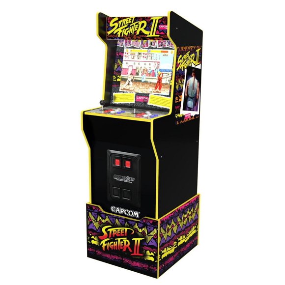 Arcade1UP Capcom Legacy Edition Arcade Machine with Riser