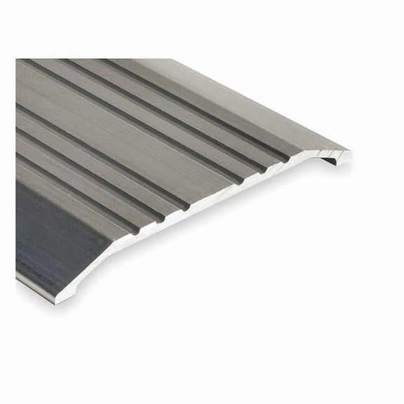 National Guard Saddle Threshold,Fluted Top,4 ft.,Alum 425-4