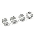 thumbnail image 2 of Fiudx Anillos de Moda, Conjunto de Cadete de Aleación Personalizada, Diseño de Una Sola Pieza Estilo Punk, Anillos Combinados con Una Estructura Única, Ropa Casual para Día a Día, para Mujeres y Niña, 2 of 5