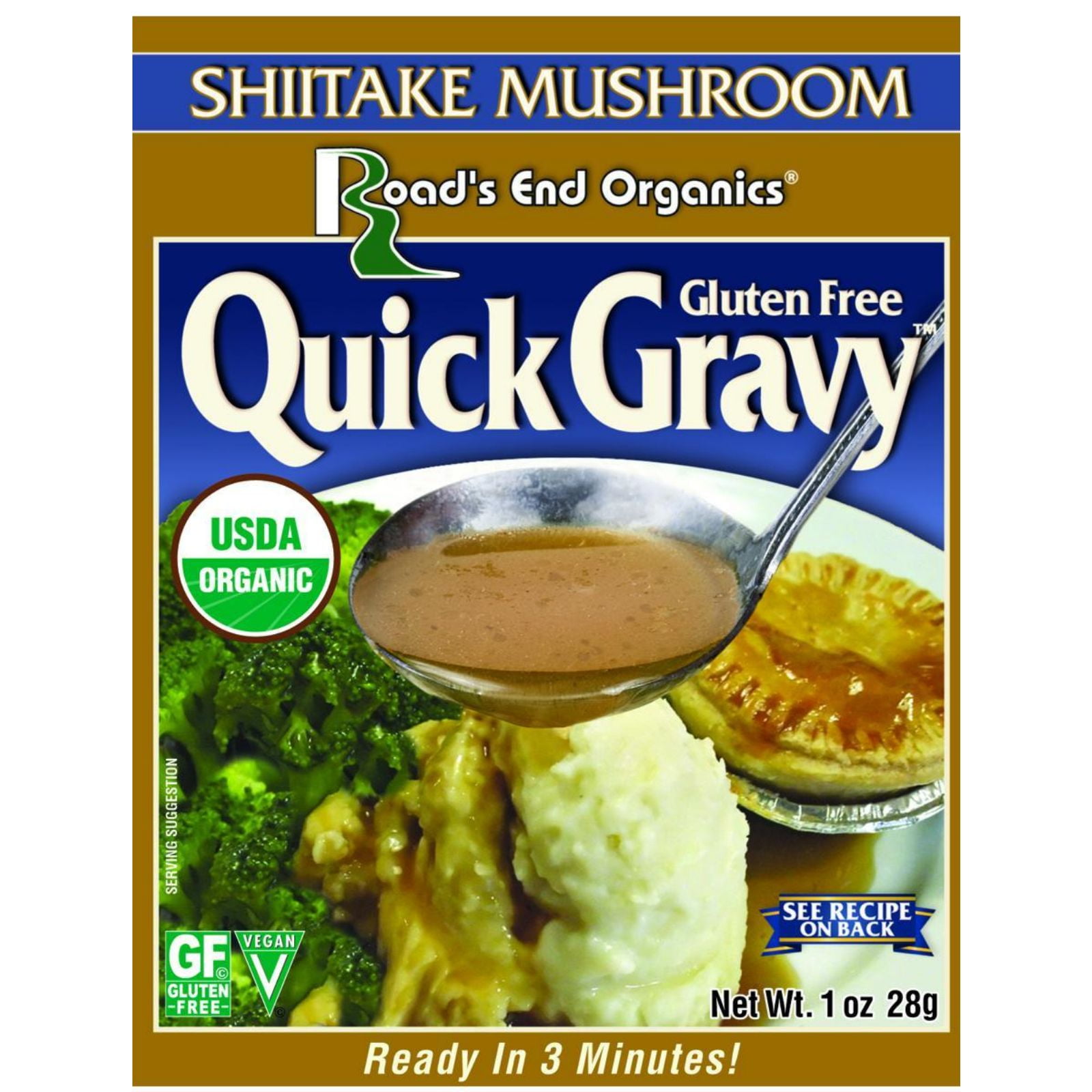 Road's End Organics Quick Gravy Shiitake Mushroom