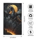 thumbnail image 2 of Fotbe Full Moon Black Dragon Toalla Premium con Patrón, Toalla de Microfibra de Secado Rápido, Ligera y Altamente Absorbente (27.5x16in), Ideal para Uso Diario, 2 of 6
