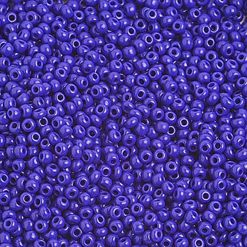 10 0 Op Dark Royal Blue Czech Seed Beads 40 Grams Walmart Com