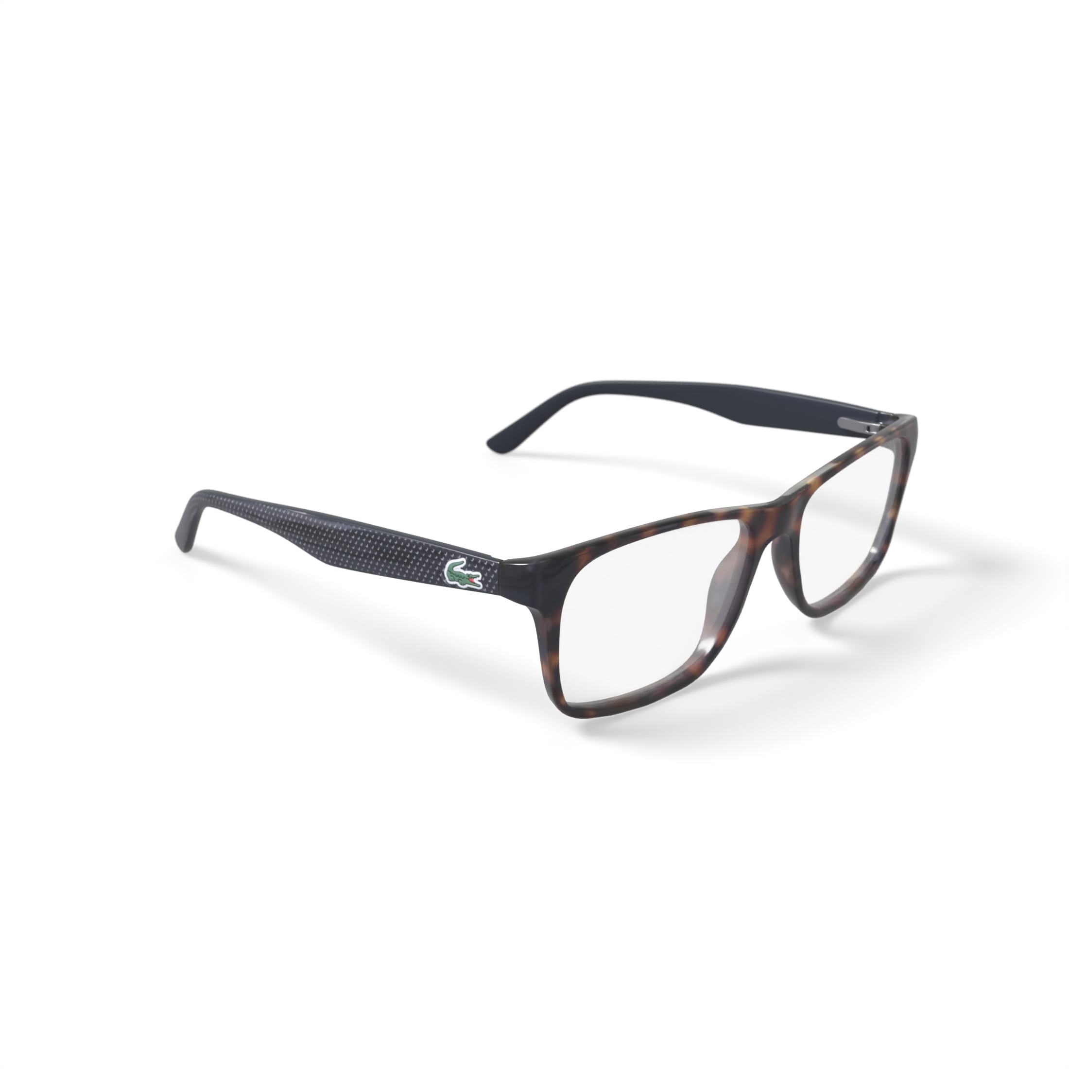 Lacoste Men's L2741G Prescription Eyeglasses with Case, Brown Tortoise