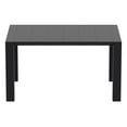 thumbnail image 4 of Compamia Vegas 55" Extendable Patio Dining Table in Black, 4 of 8