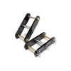 Rough Country 1" Lift Kit Shackles (fits) 1976-1995 Jeep Wrangler YJ / CJ5 CJ7 CJ8 Rear | RC0340