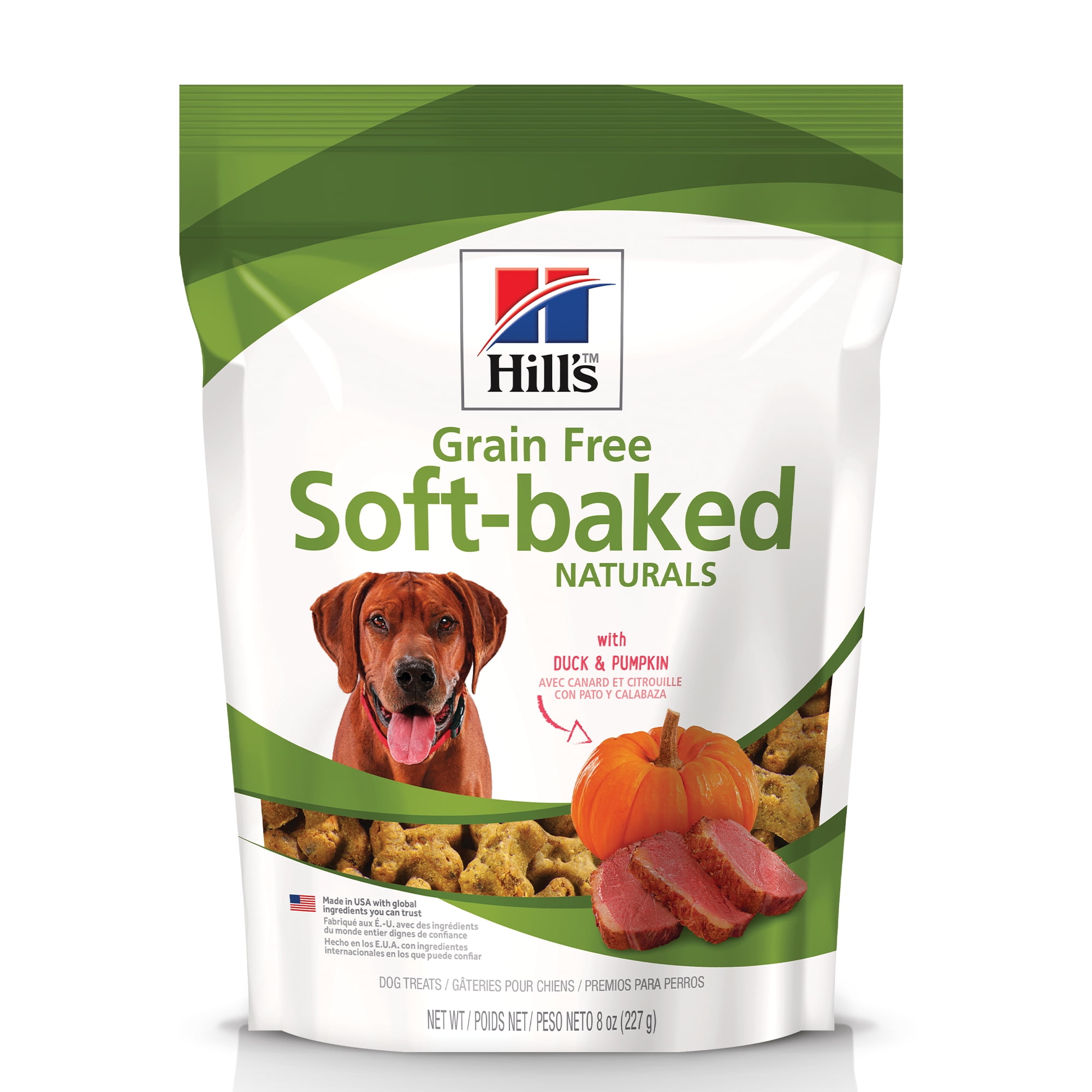Hill's Grain Free SoftBaked Naturals Dog Treats, with Duck & Pumpkin