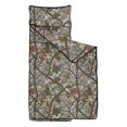 thumbnail image 2 of Camo and Branch Grey Pattern Teens Toddler Nap Mat with Pillow, Sleeping Mat Bag for Preschool Daycare 50"x20", 2 of 5