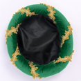 thumbnail image 6 of vlrwzc Green Renaissance Beret Hat Medieval Themed Event Headwear, 6 of 7