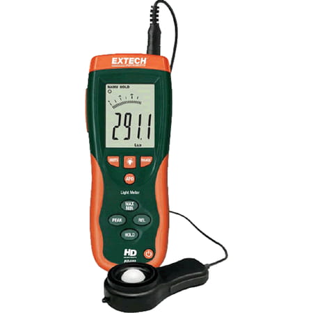 Extech HD400 Heavy Duty Light meter, range to 40,000Fc or 400,000 Lux