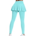 thumbnail image 2 of FAIWAD Women Pleated Tennis Skirts Legging High Waist Athletic Golf Workout Running Yoga Pants, 2 of 4