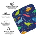 thumbnail image 4 of Balery 6 Pcs Dinosaursleather Coasters Set, Drink Table Cup Coasters For Living Room Kitchen Coffee Decor, 4 of 9