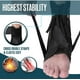 thumbnail image 3 of Tobillera con cordones para tobillo torcido, estabilizador de tobillo ajustable para hombres y mujeres, tobillera de soporte de figura 8 para voleibol, baloncesto, recuperación de lesiones. (L) Xemadio YZY007-2, 3 of 6
