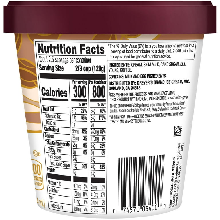 Haagen dazs sale coffee ice cream