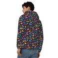 thumbnail image 4 of Naloa Colorful Excavator Men’s Hoodies, Zip up Hoodie, Sweatshirts,Hoodies for Men Sizes S-3XL-XX-Large, 4 of 5