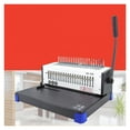 thumbnail image 4 of 21-hole Manual Punching And Binding Machine Thick Comb Type A4 Paper Document Apron Clip Binding Machine SD-220, 4 of 5