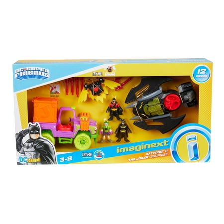 Imaginext Dc Super Friends Batwing The Joker Surprise