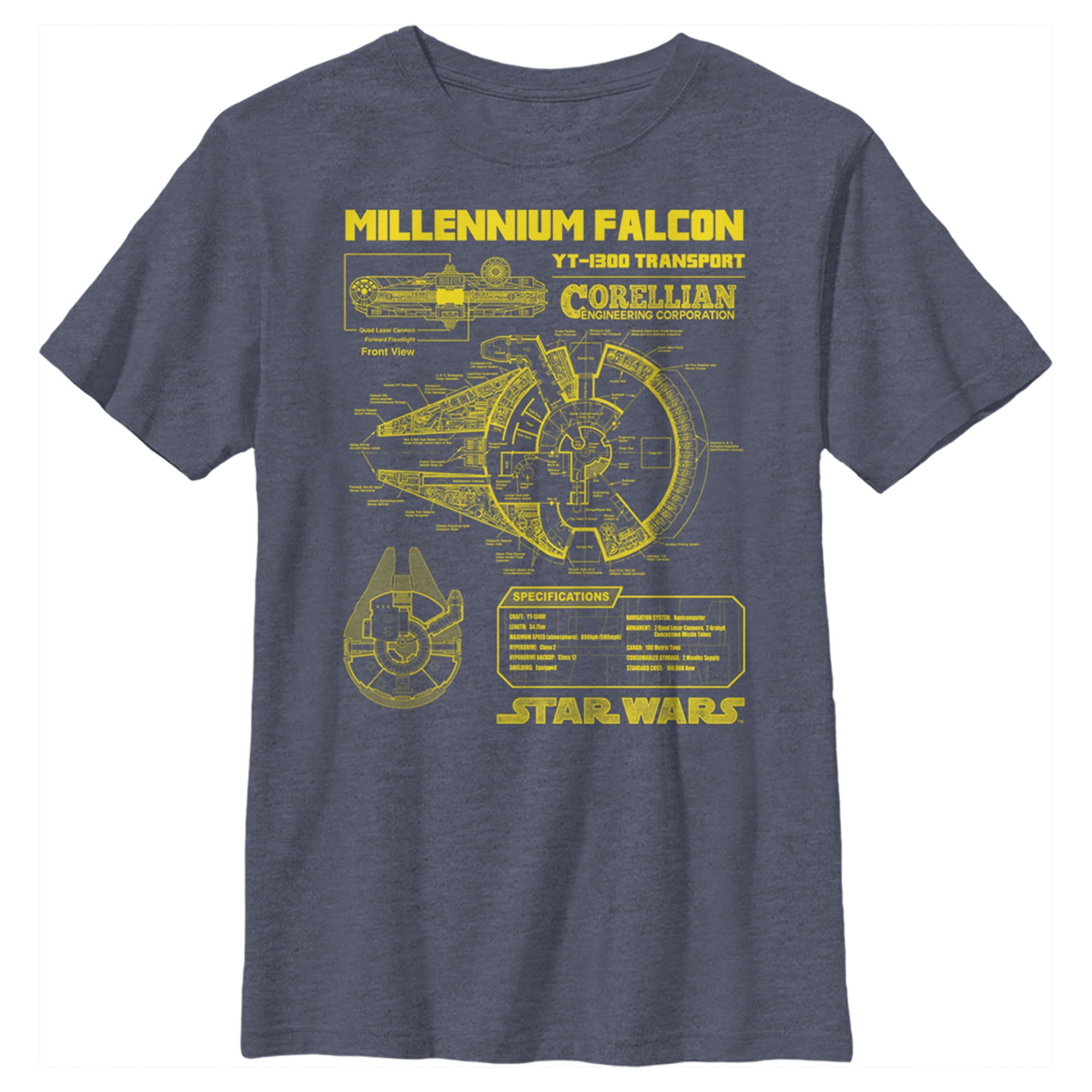 millennium falcon shirt