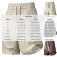 thumbnail image 2 of Aimik Mens Shorts Relaxed Fit Drawstring Closure Mens Vacation Shorts Summer Breathable Fabric Fashion Shorts for Beach or Resort, 2 of 5