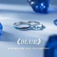 thumbnail image 4 of Crystal Cave Ring Box,White Crystal Round Geode Ring Box With Couple Rings Set,Natural Crystal Agate Geode Ring Box Jewelry Box,For Proposal,Wedding,Quartz Keepsake Ornaments Gift For Girls (Men), 4 of 6